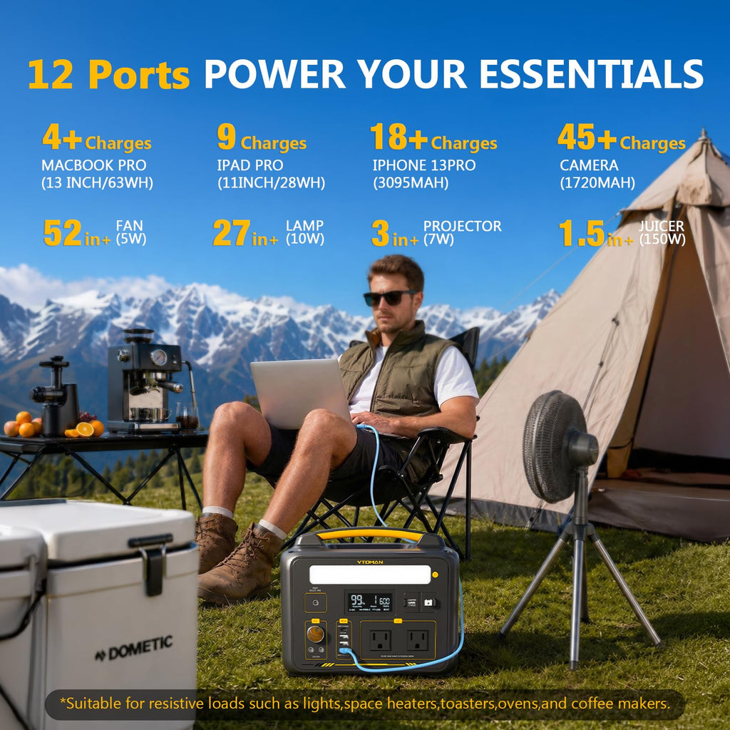 Jump 600X Portable Solar Generator Series