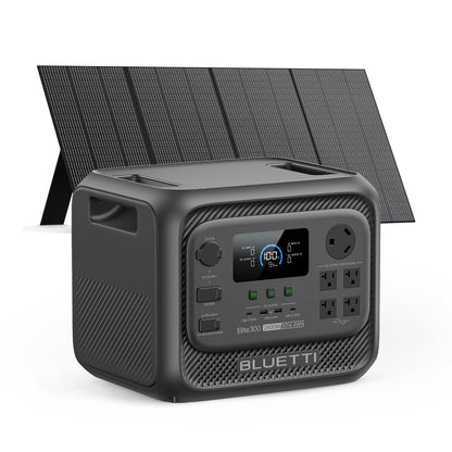 BLUETTI Elite 300 Portable Power Station (2026 New), 3014.4Wh LiFePO4 Battery Backup w/ 2400W AC Outlets (4800W Surge)