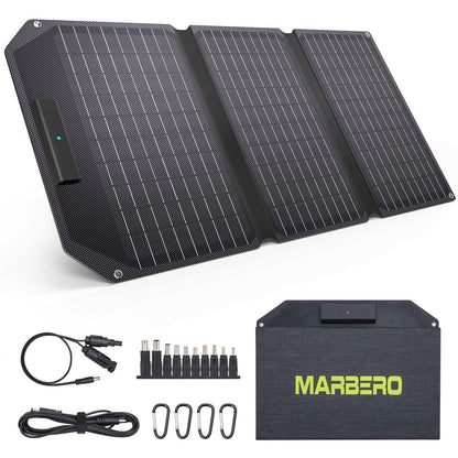 Foldable Portable Solar Panel Fan Kit