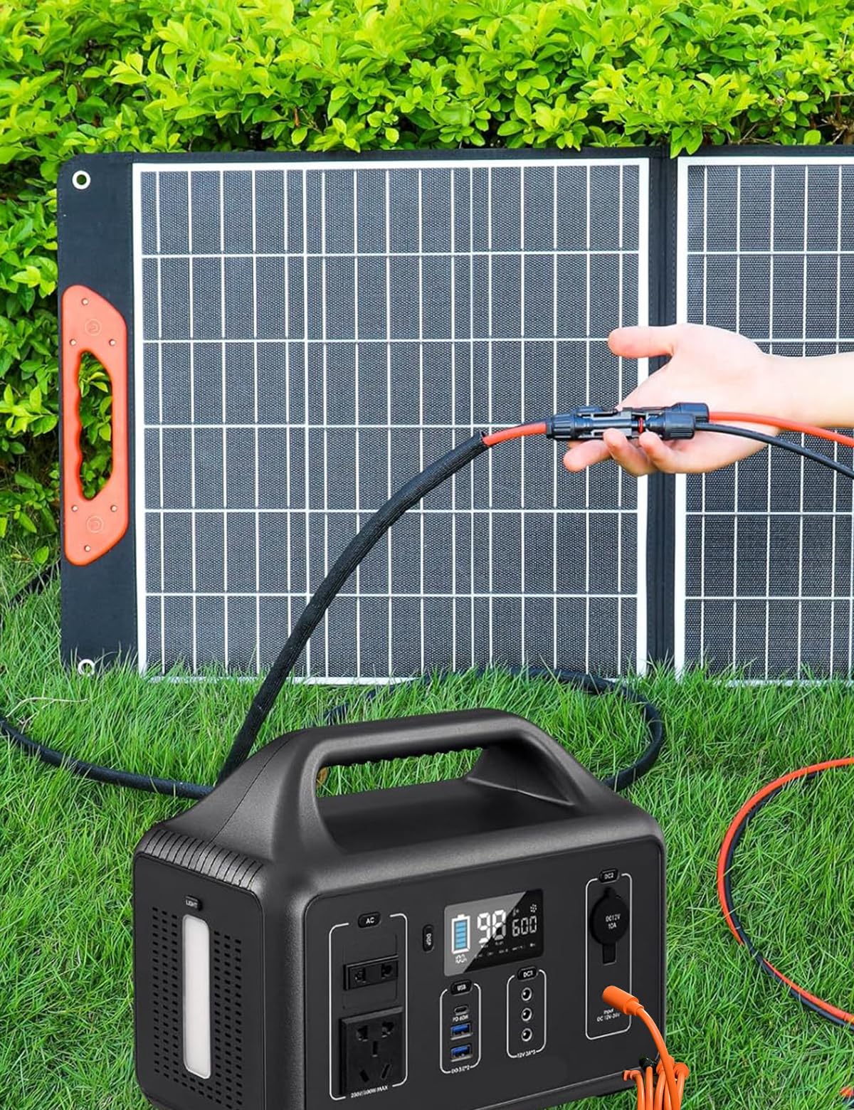 7-in-1 Solar Panel Adapter Kit MC4 DC XT60 Anderson