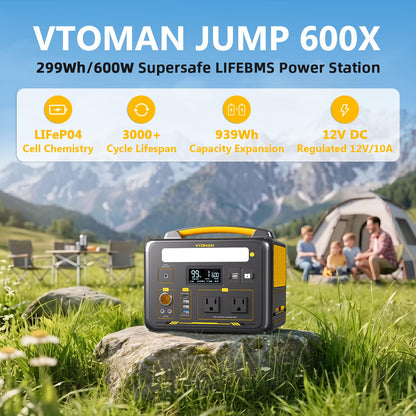 Jump 600X Portable Solar Generator Series