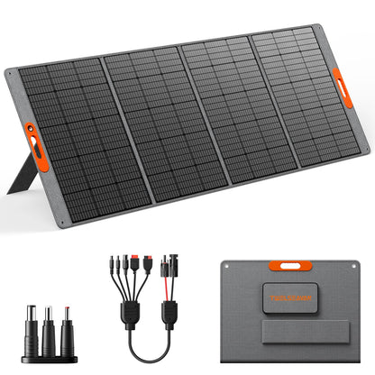 Portable Solar Panel for Power Station,High Efficiency ETFE Foldable Solar Panel Charger for Outdoor Camping, RV, Emergency Power Supply