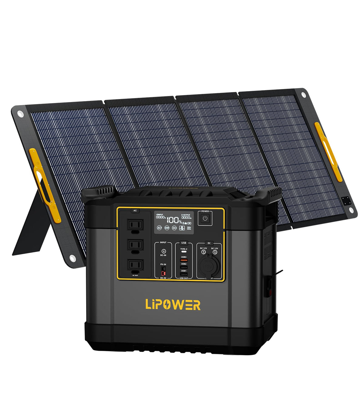 2150Wh 2400W Solar Generator Kit