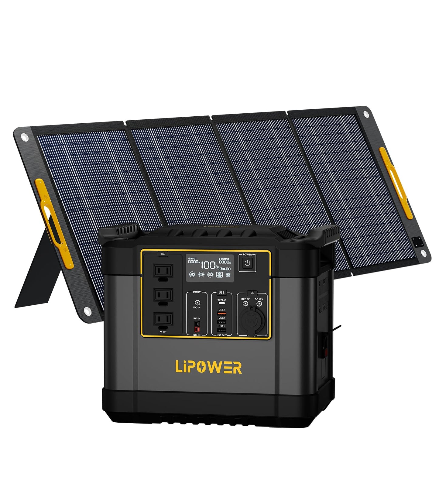 2150Wh 2400W Solar Generator Kit