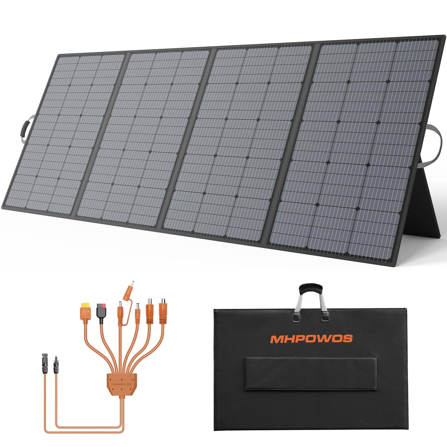 Lightweight Foldable IP67 Portable Solar Panel with Kickstand