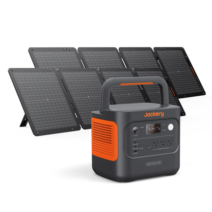 Jackery Explorer 2000 v2 Portable Power Station, 2042Wh LiFePO4 Home Backup Battery, 2200W Solar Generator