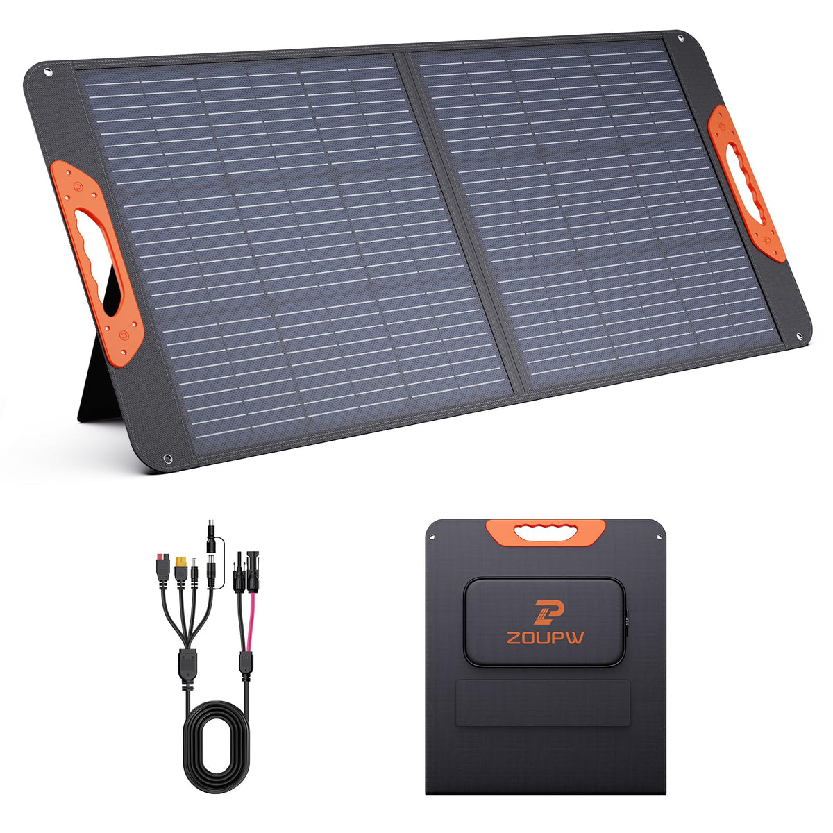 ZOUPW Portable Foldable Solar Panel Charger