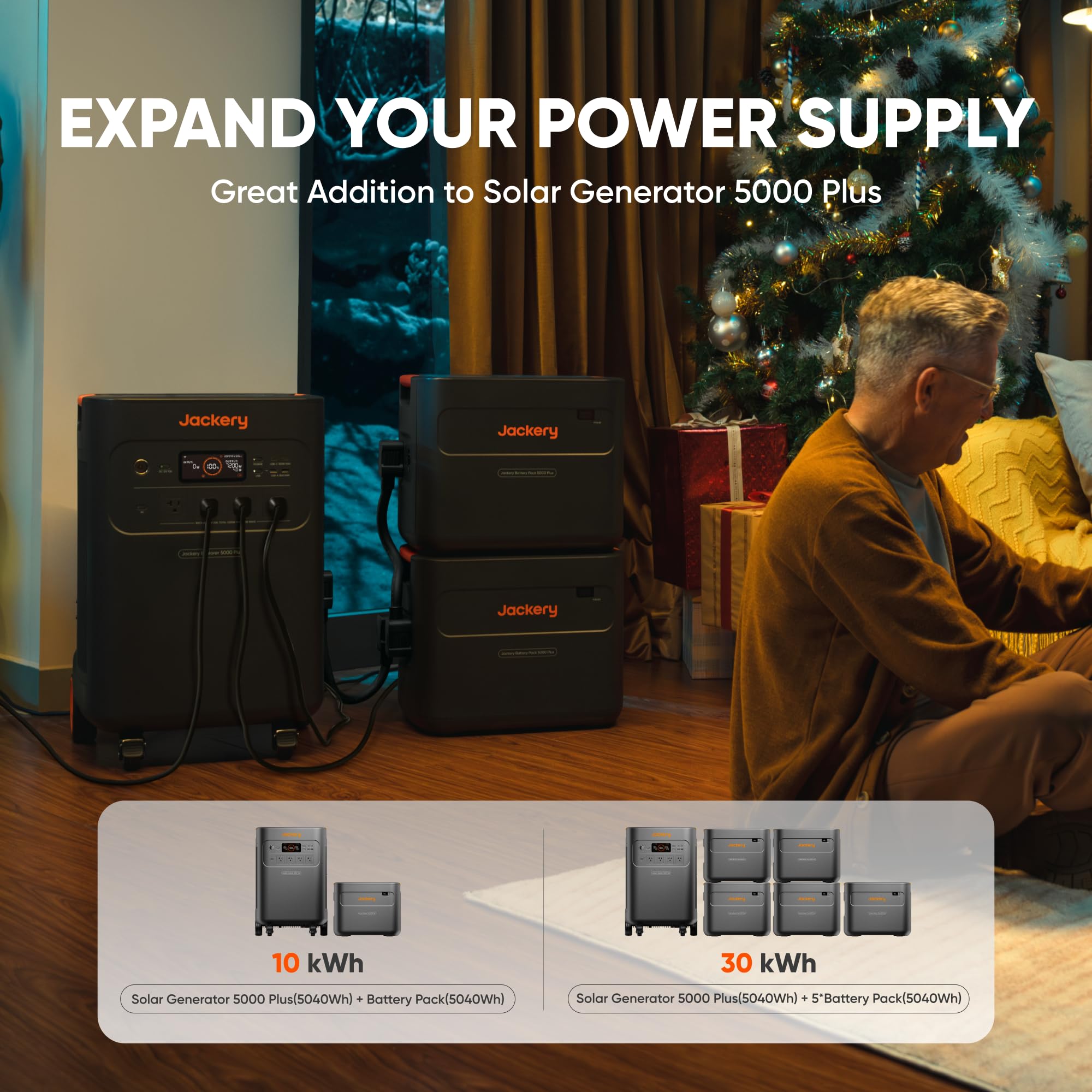 5000 Plus 7200W 120V/240V LFP Power Station
