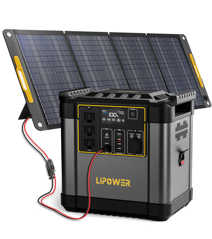 2150Wh 2400W Solar Generator Kit