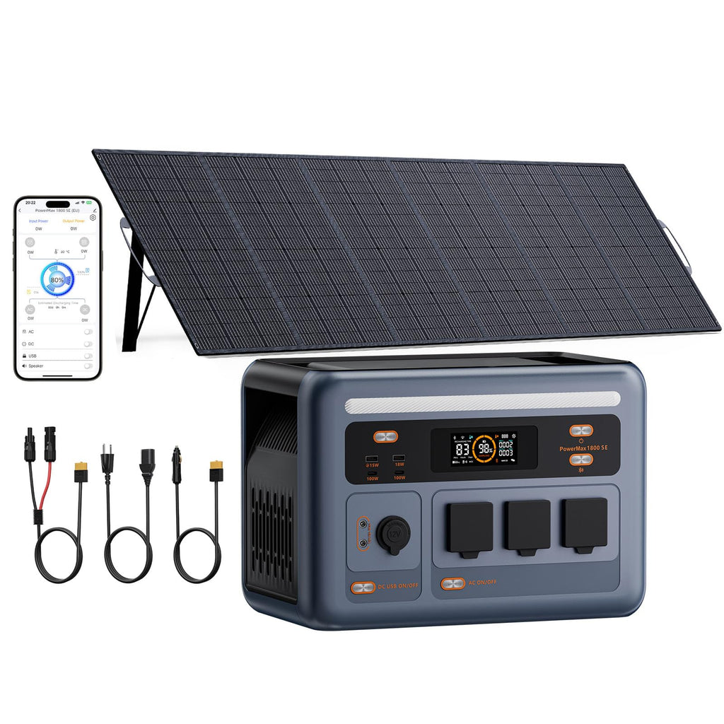 PowerMax 1800 SE 1800W App-Controlled Solar Generator
