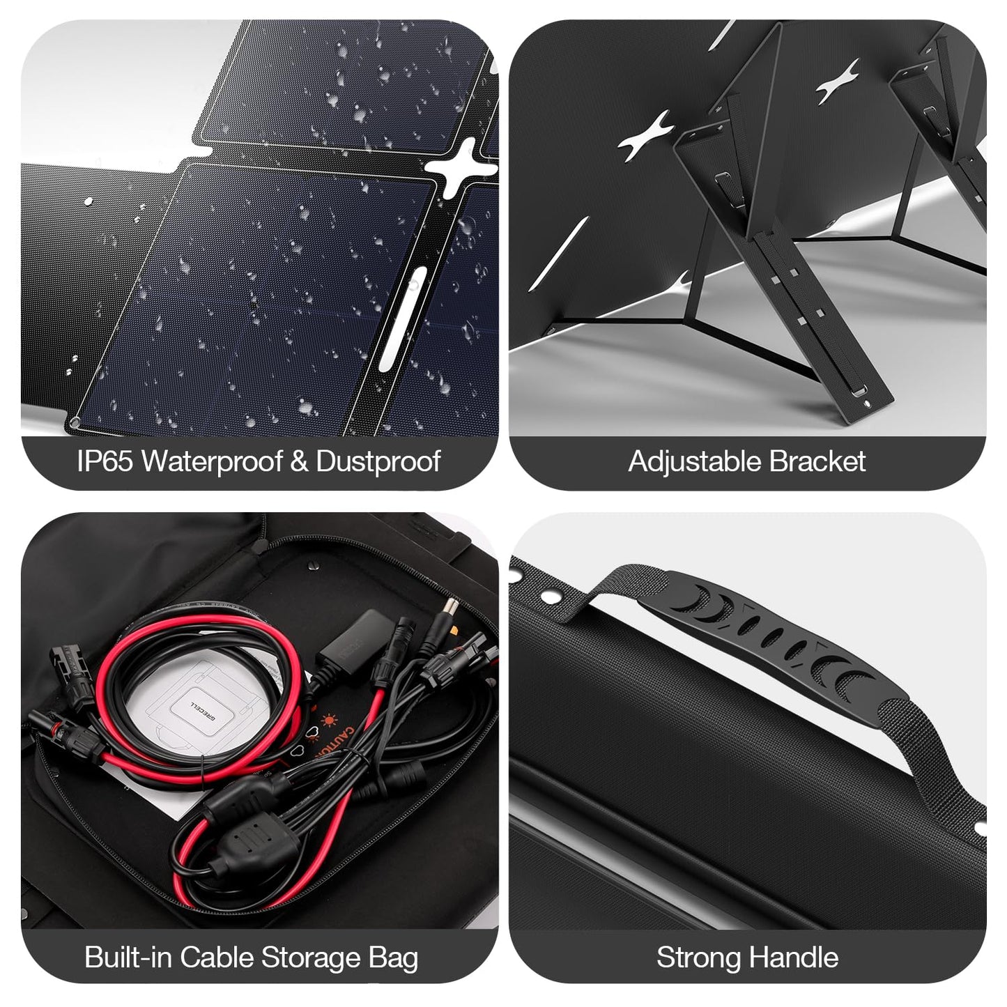 Portable Solar Panel for Power Station