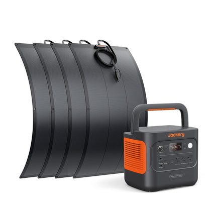 Jackery Explorer 2000 v2 Portable Power Station, 2042Wh LiFePO4 Home Backup Battery, 2200W Solar Generator