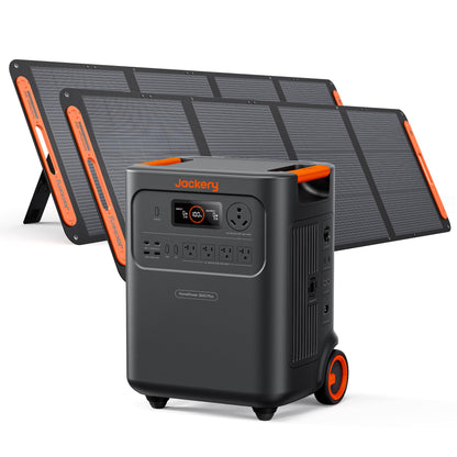 Jackery HomePower 3600 Plus Portable Power Station, 3600W AC Output, 3584Wh LFP Solar Generator