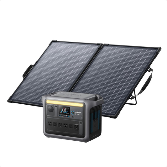 Anker SOLIX C1000 Portable Power Station, 1800W (Peak 2400W) Solar Generator, Full Charge in 58 Min, 1056wh LiFePO4 Battery for Home Backup, Power Outages, and Outdoor Camping (Optional Solar Panel)