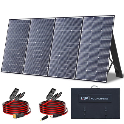 ALLPOWERS Foldable Portable Solar Panel Charger High Efficiency